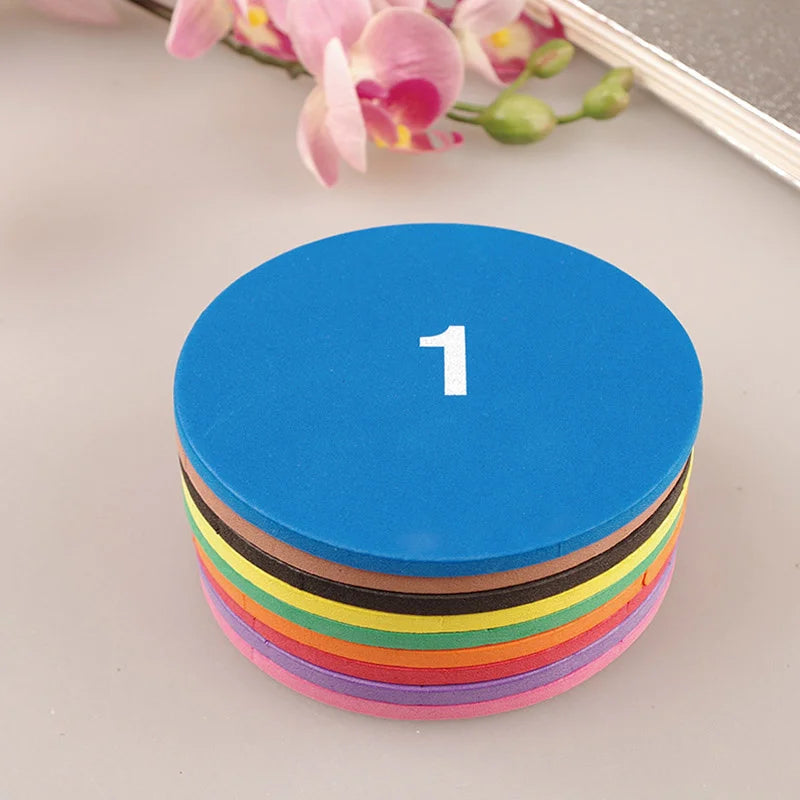 51pcs Fraction Math Teaching Tool (EVA Round Set):