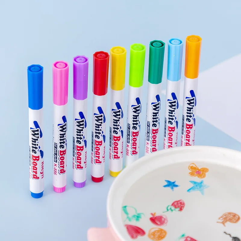 Magic Floating Ink Pen Art Set β Water Drawing Kit with Spoon