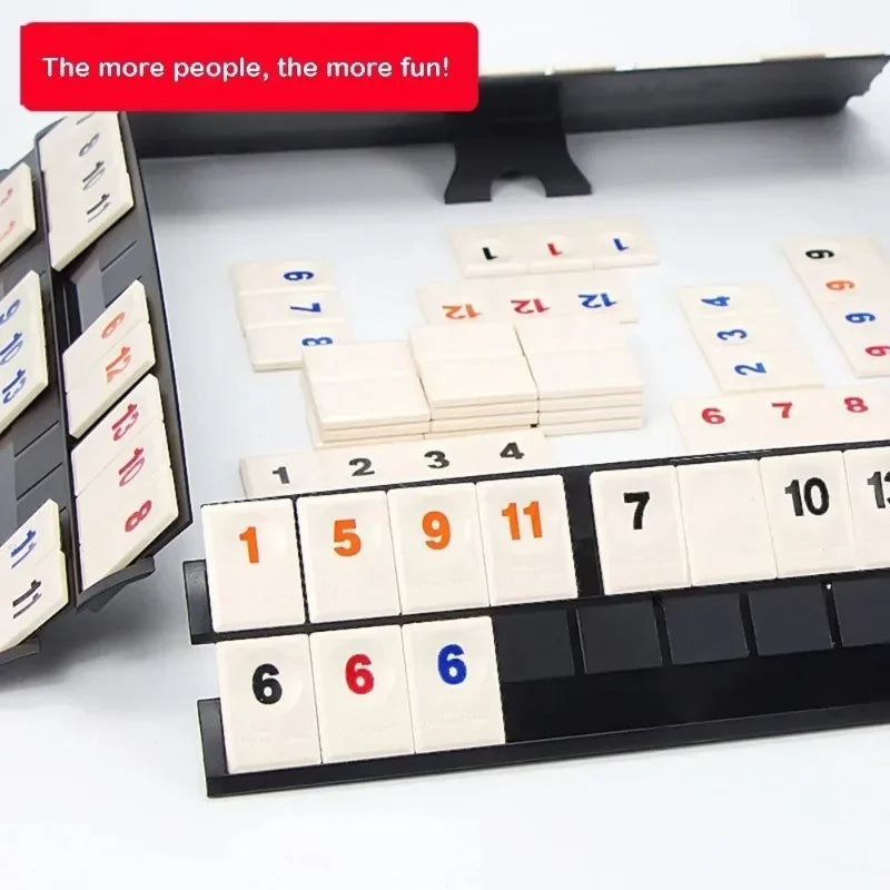 Fast Moving Rummy Tile ā Classic Family Board Game | Strategy & Fun for Kids & Adults