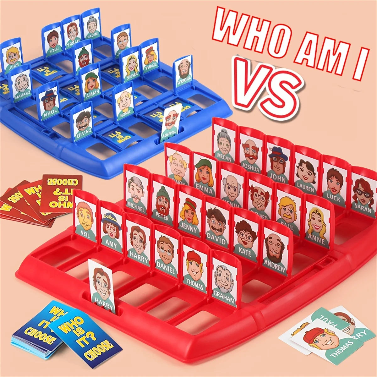 Guess Who I Am
Puzzle Game Two Person Interactive Portable Tray Puzzle Board Game Suitable for Children