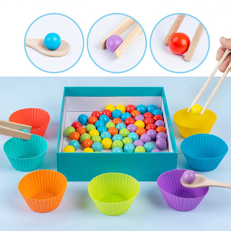 Happy Education ā Wooden Number Matching Game
