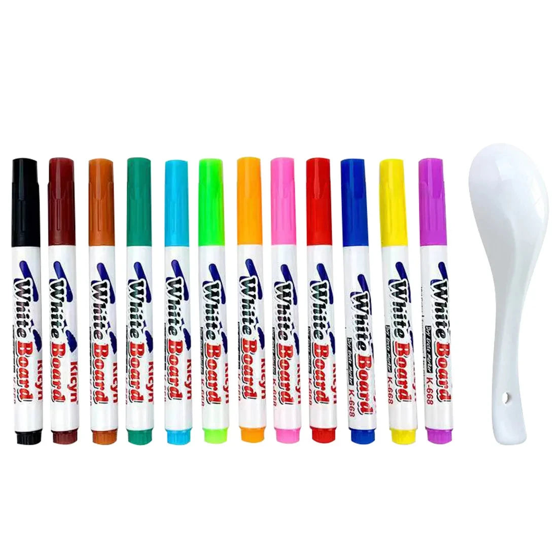 Magic Floating Ink Pen Art Set β Water Drawing Kit with Spoon
