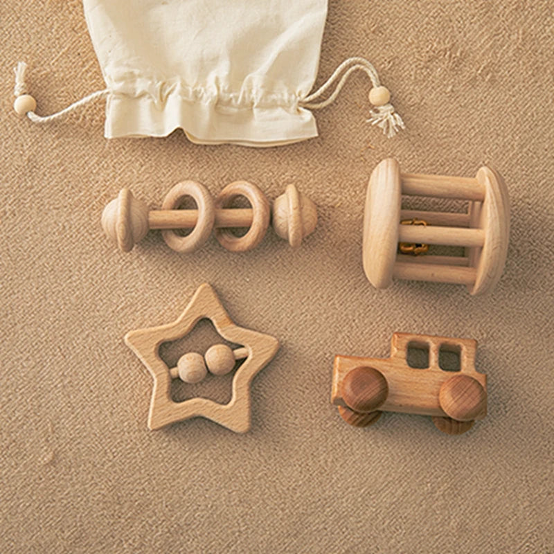 Wooden Montessori Toy Set