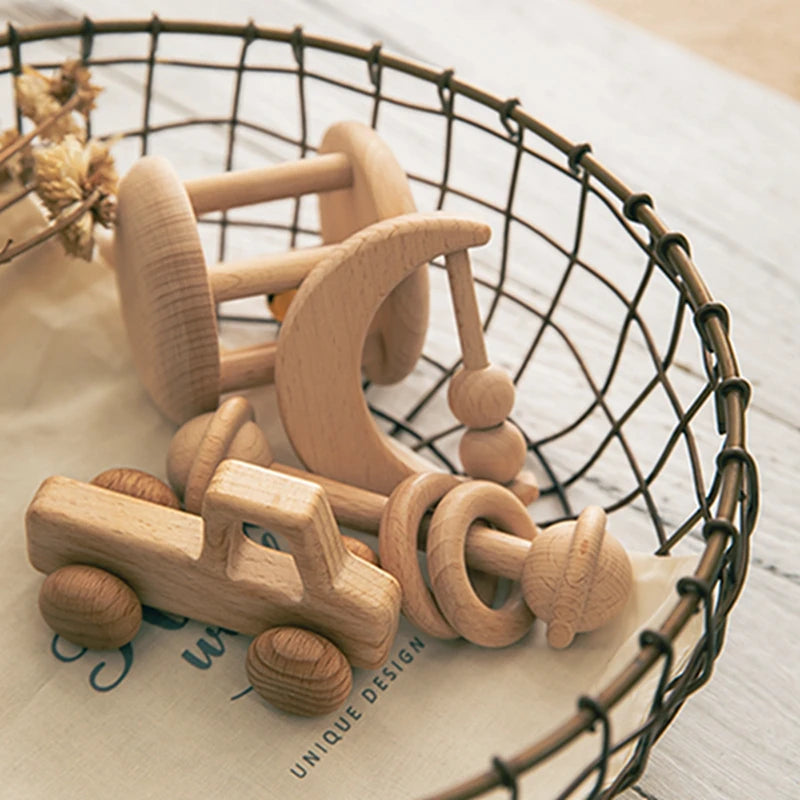 Wooden Montessori Toy Set