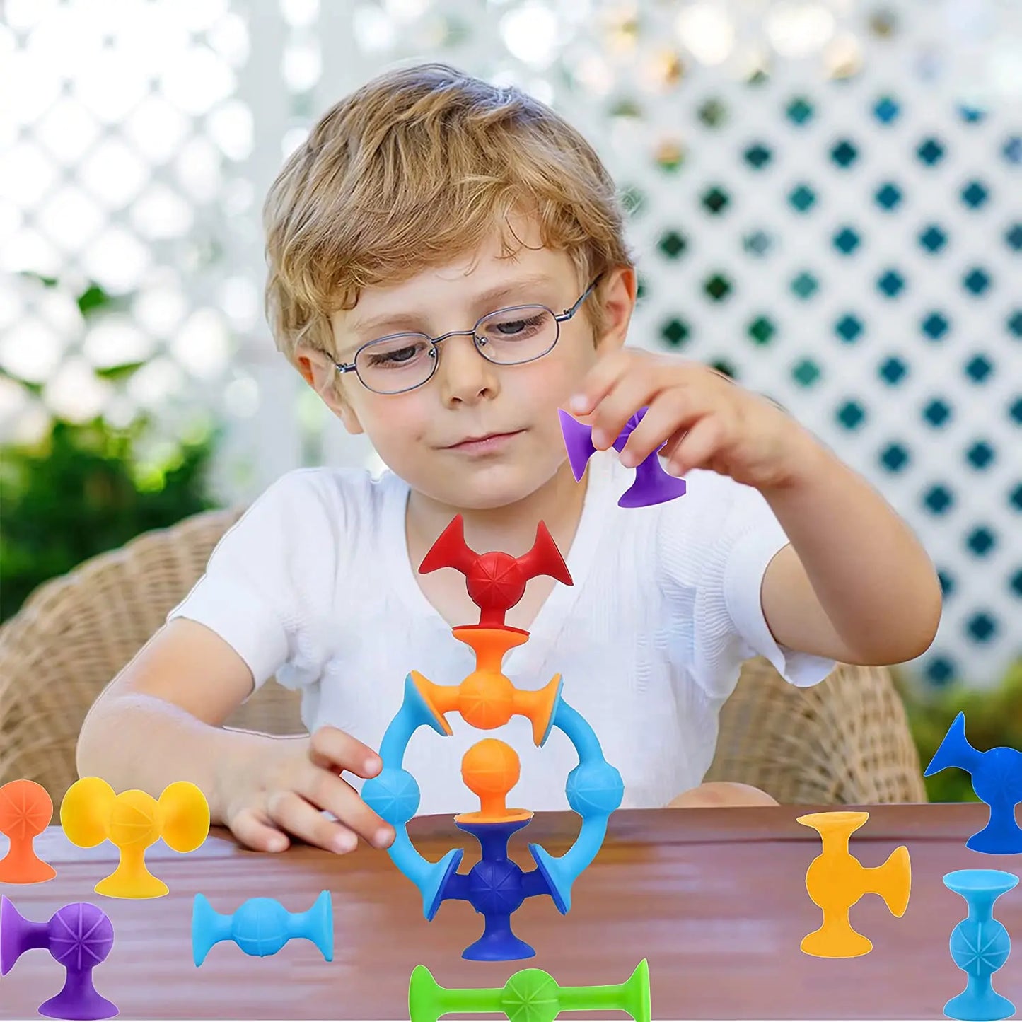 Building Block Sucker Toys