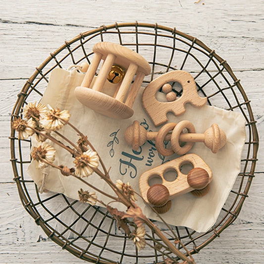 Wooden Montessori Toy Set