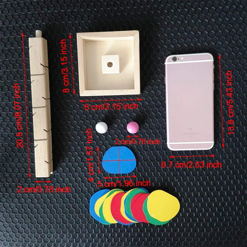 Mini Colorful Tree Marble Ball Run