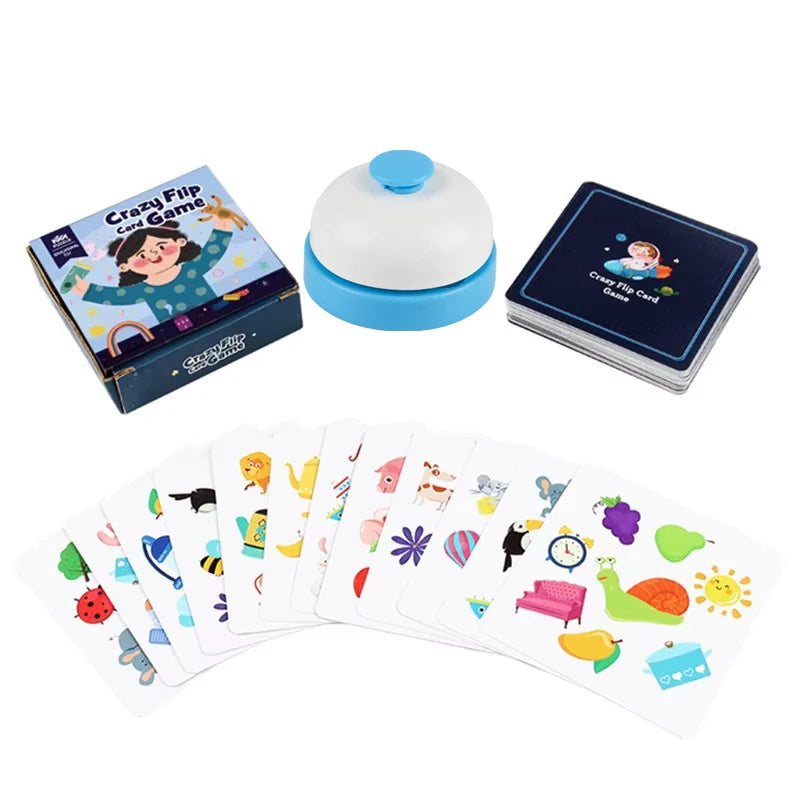 crazy flip card game