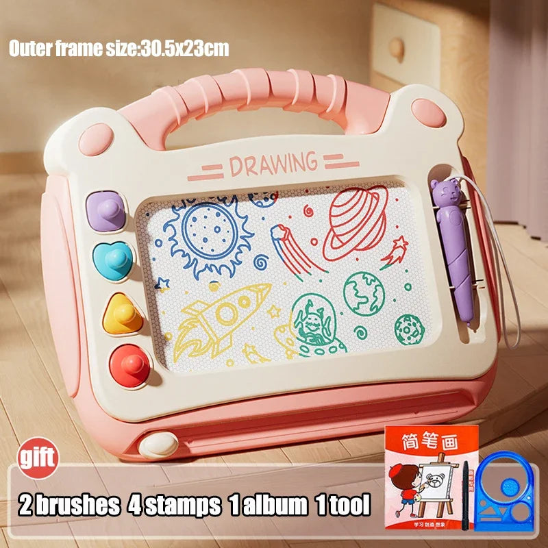 Children’s Cartoon Magnetic Drawing Board: