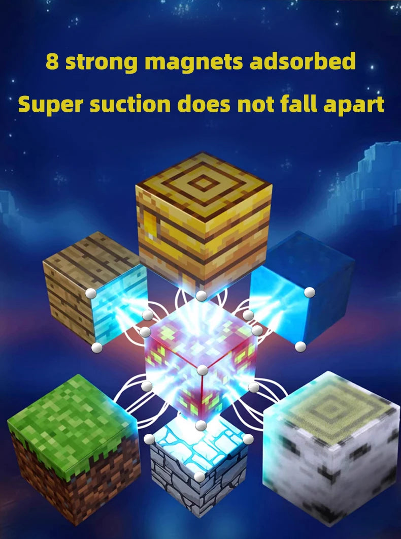 "Magnetic Building Blocks Toy Set – Full DIY Construction Kit with Table | Creative STEM Building Game for Kids"