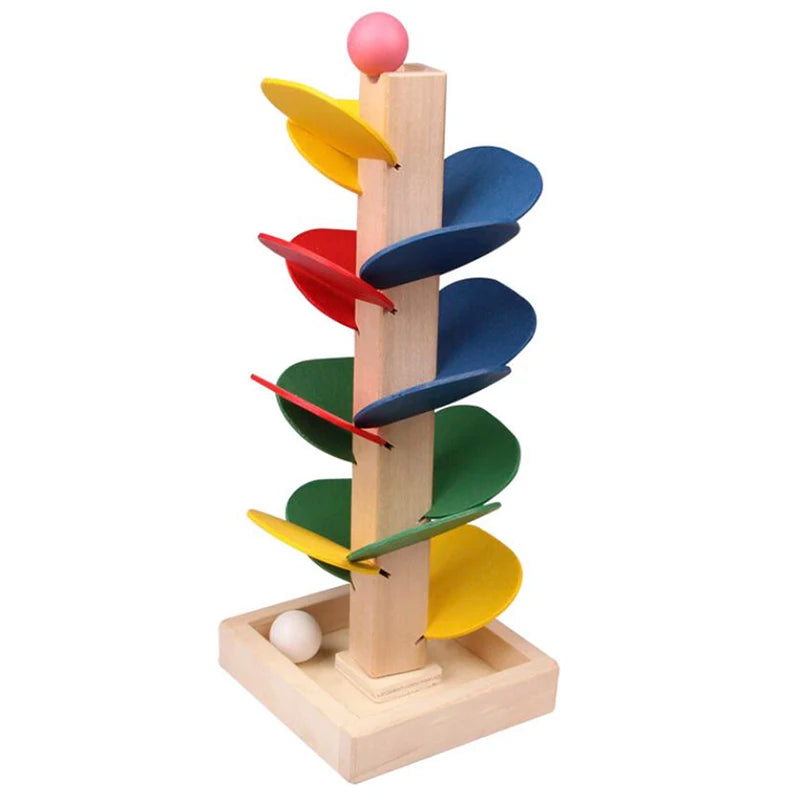Mini Colorful Tree Marble Ball Run