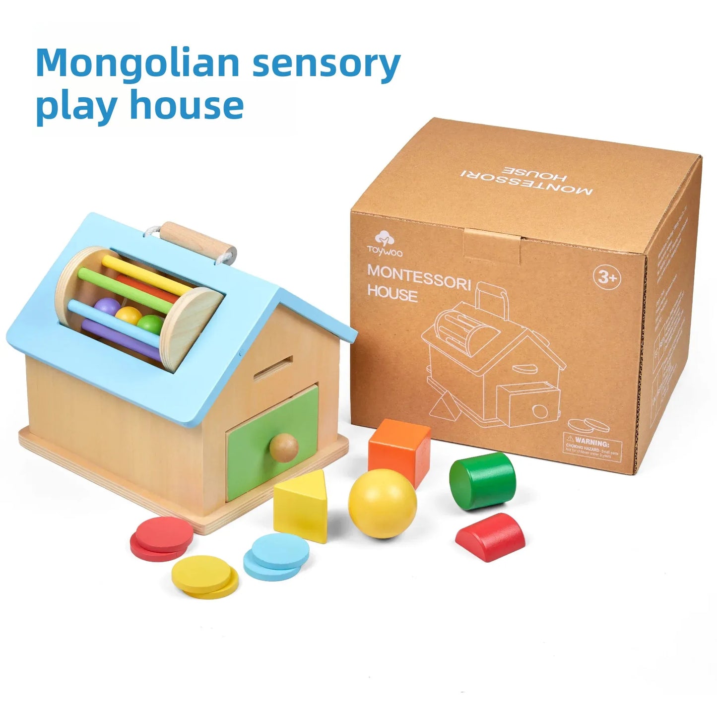 Montessori Early Education Cognitive Toys Busy Little House