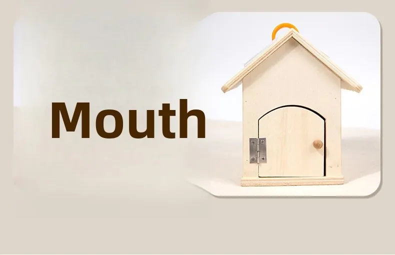 Montessori Early Education Cognitive Toys Busy Little House