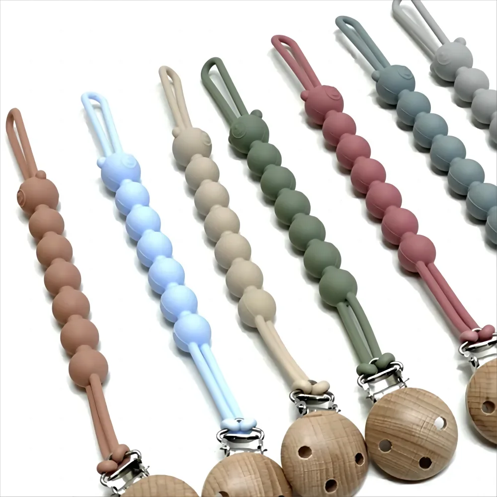 Anti-Drop Teether & Pacifier Clip