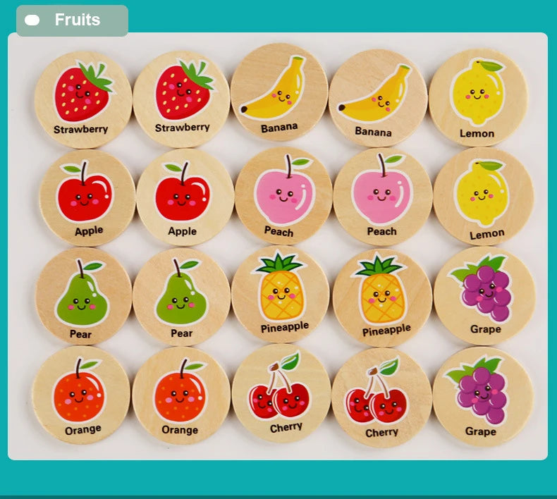 Animal Memory Match Puzzle