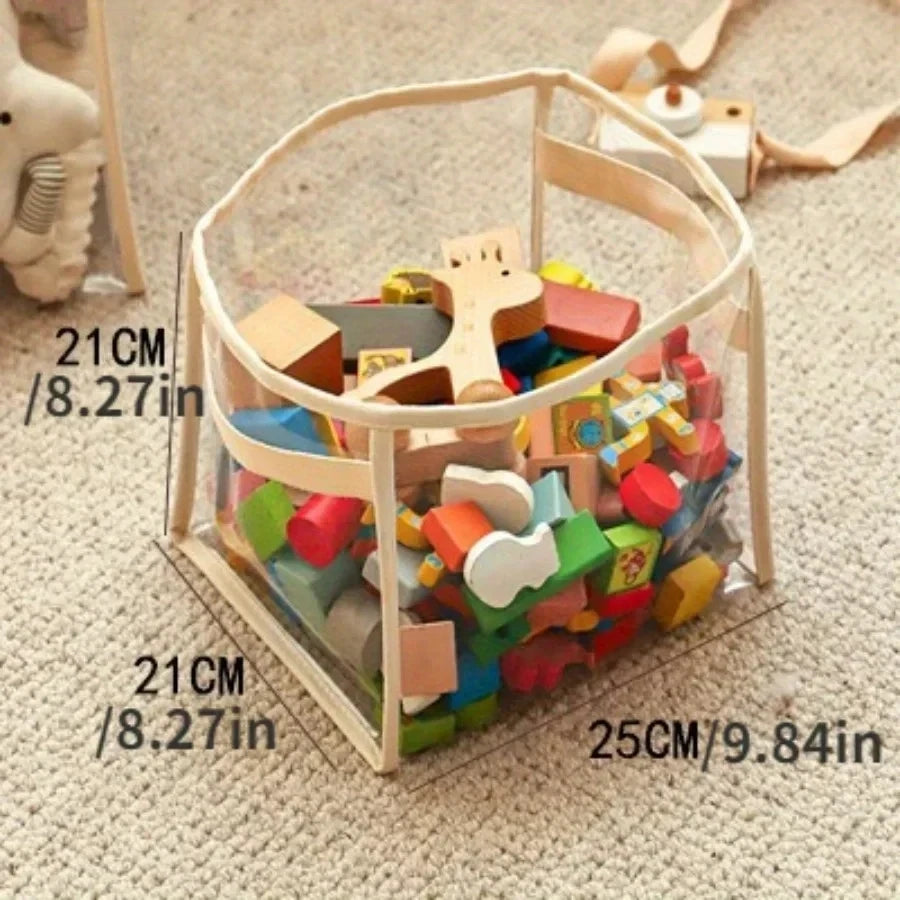 Clear Toy Storage Basket