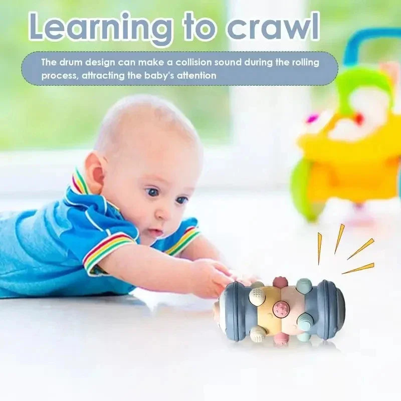 Baby Crawling Roller – Montessori Sensory and Motor Development Toy