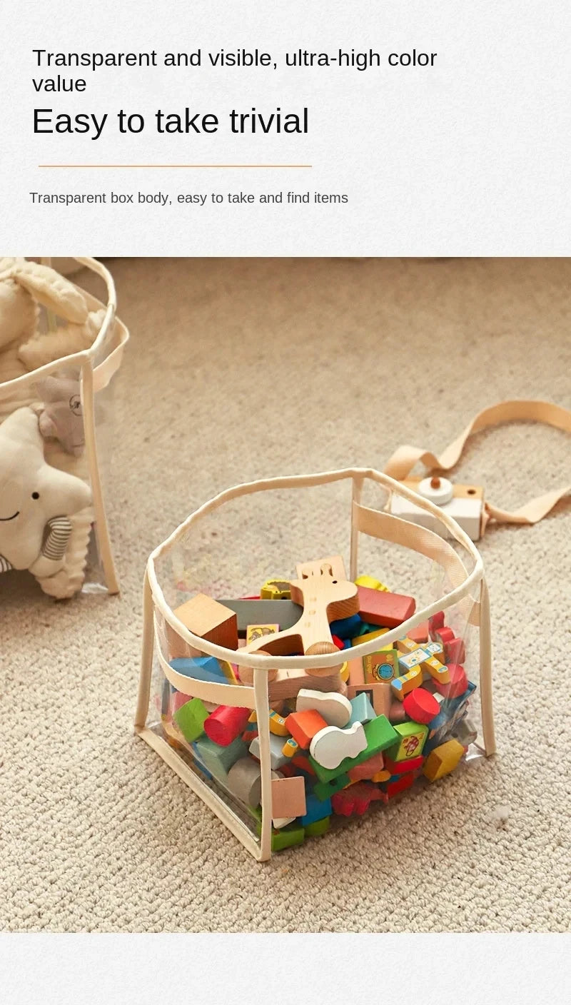 Clear Toy Storage Basket