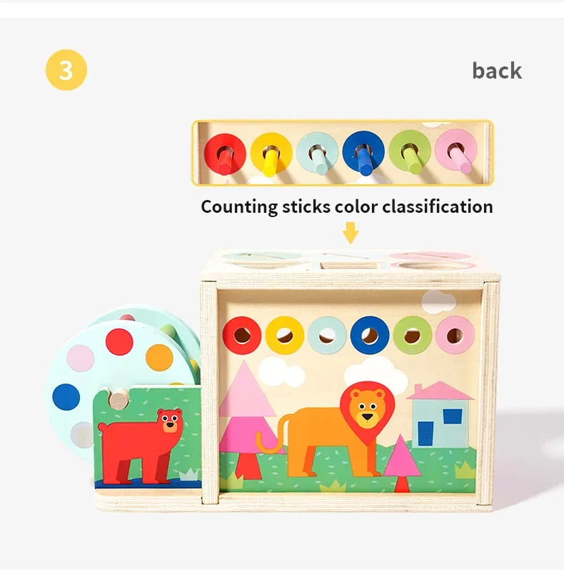 Montessori Early Education Cognitive Toys Busy Little House