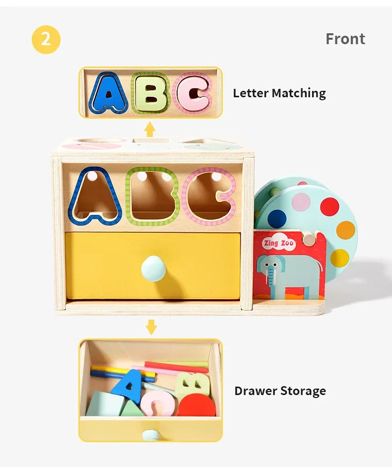 Montessori Early Education Cognitive Toys Busy Little House