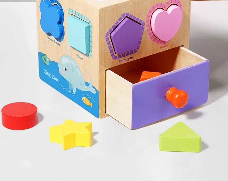 Montessori Early Education Cognitive Toys Busy Little House