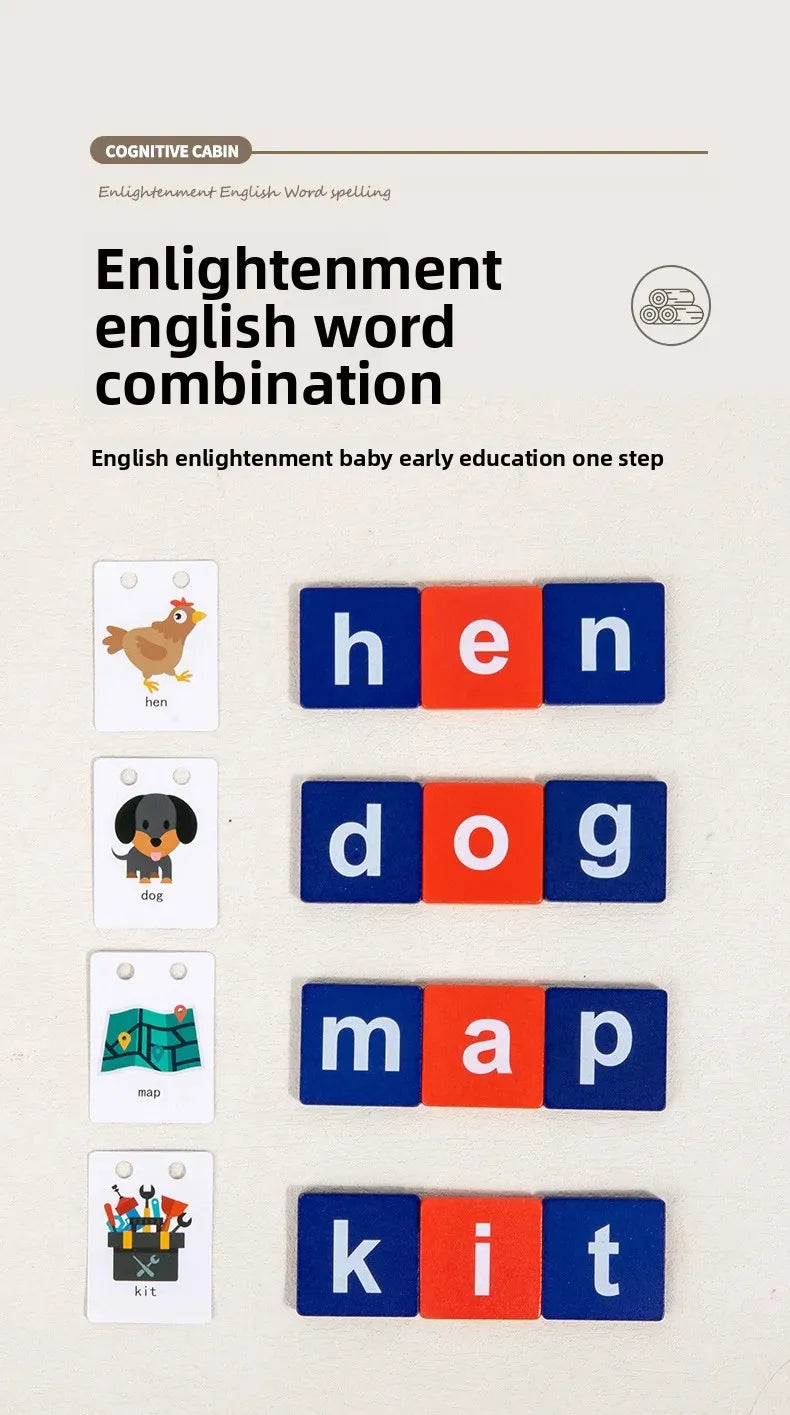 Montessori Early Education Cognitive Toys Busy Little House