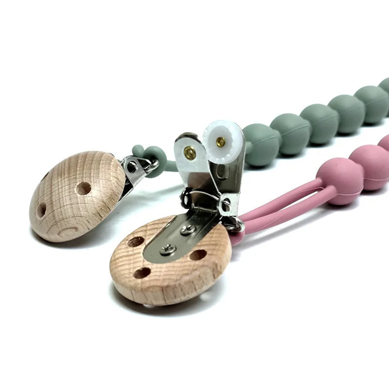 Anti-Drop Teether & Pacifier Clip