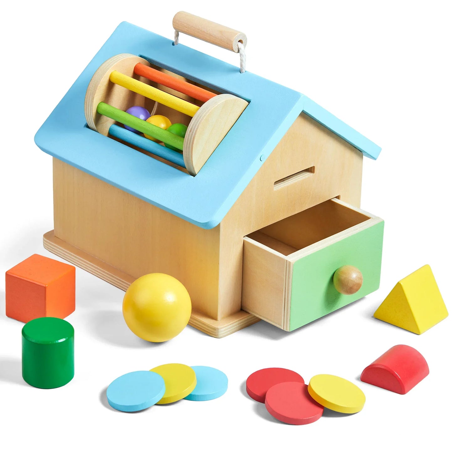 Montessori Early Education Cognitive Toys Busy Little House