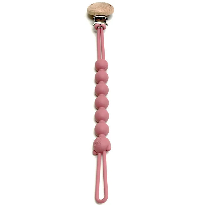 Anti-Drop Teether & Pacifier Clip