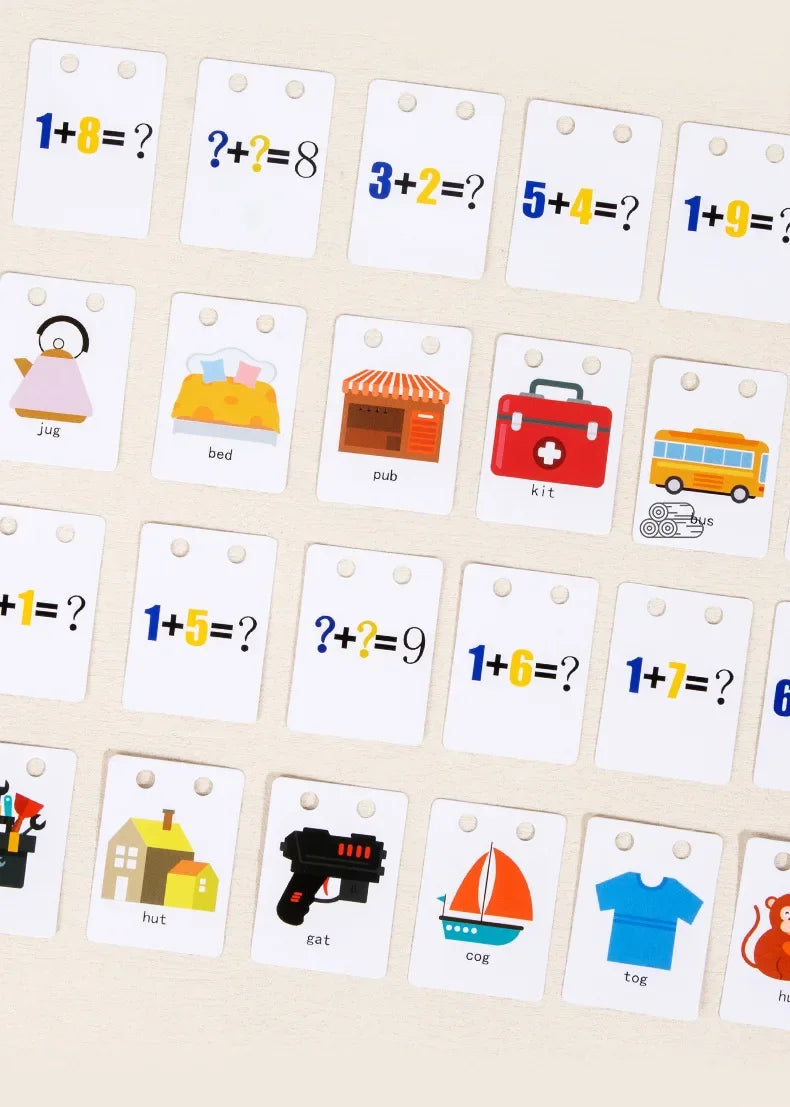 Montessori Early Education Cognitive Toys Busy Little House