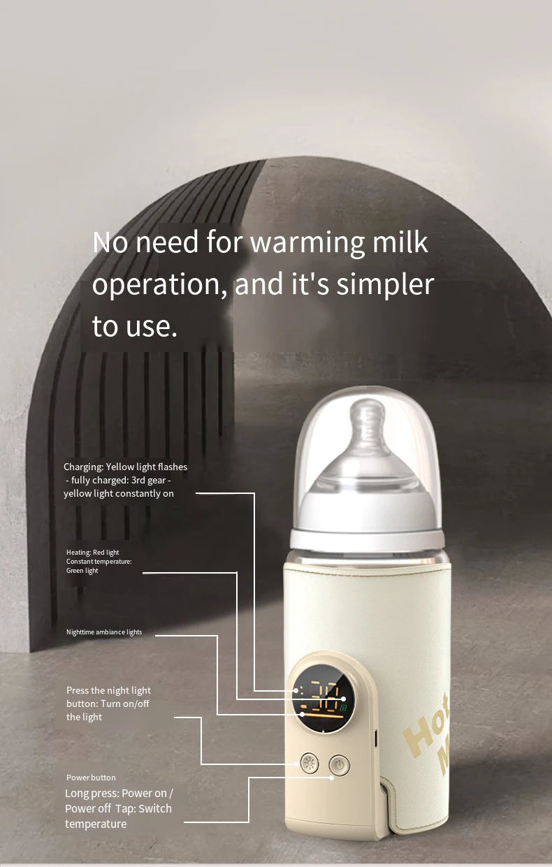 Smart USB Baby Bottle Warmer