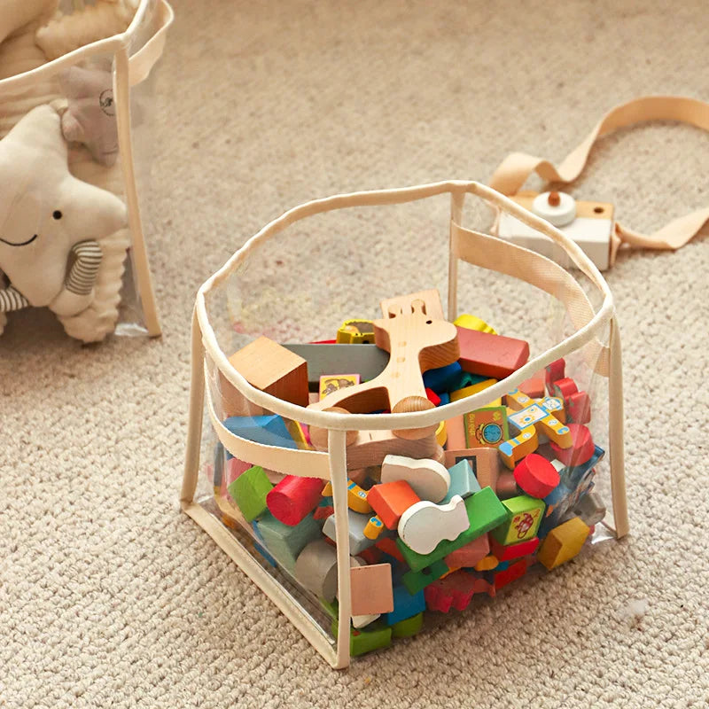 Clear Toy Storage Basket