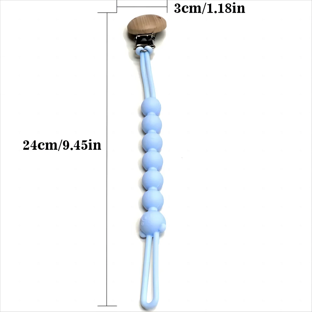 Anti-Drop Teether & Pacifier Clip