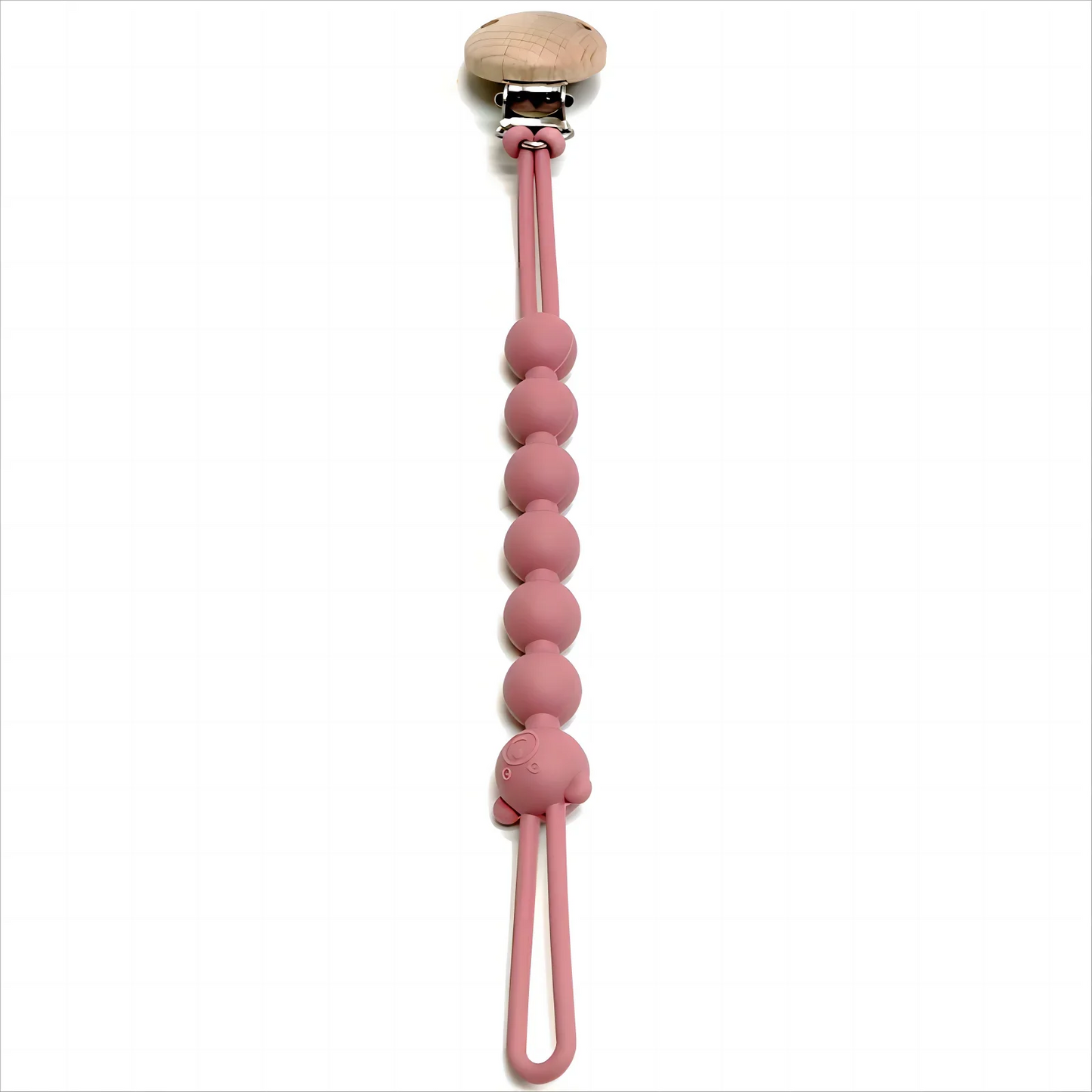 Anti-Drop Teether & Pacifier Clip