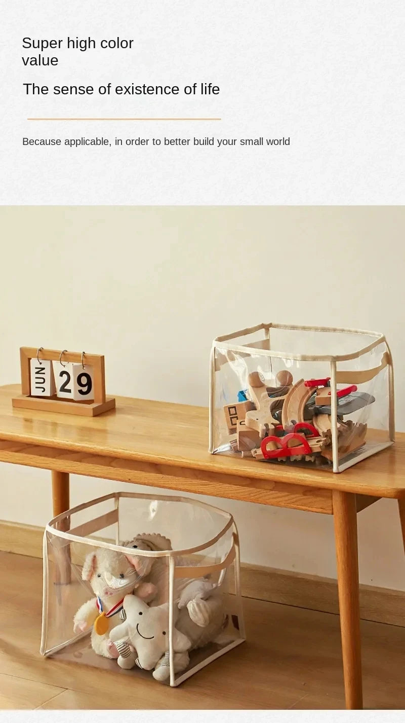 Clear Toy Storage Basket