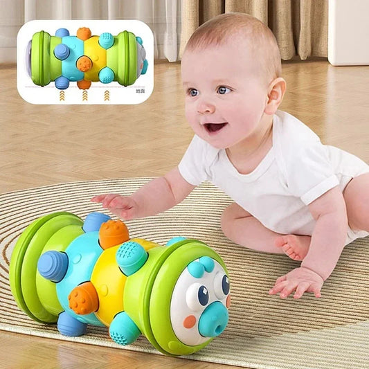 Baby Crawling Roller – Montessori Sensory and Motor Development Toy