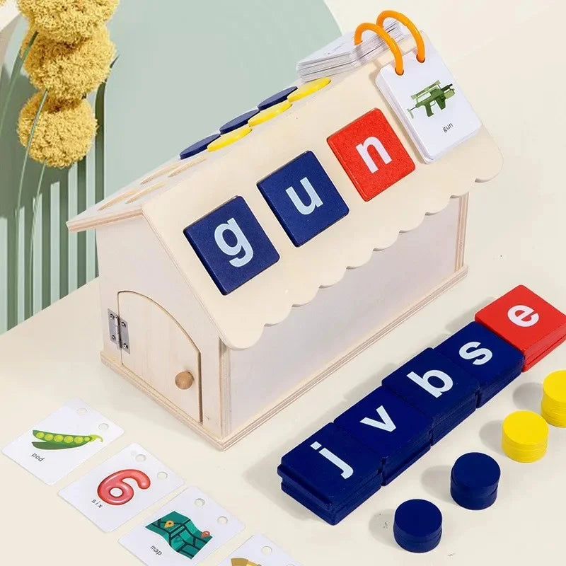 Montessori Early Education Cognitive Toys Busy Little House