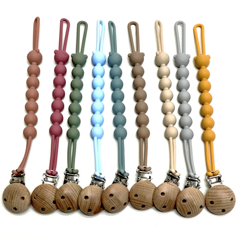 Anti-Drop Teether & Pacifier Clip