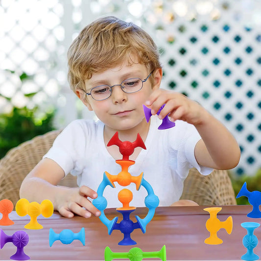 Building Block Sucker Toys