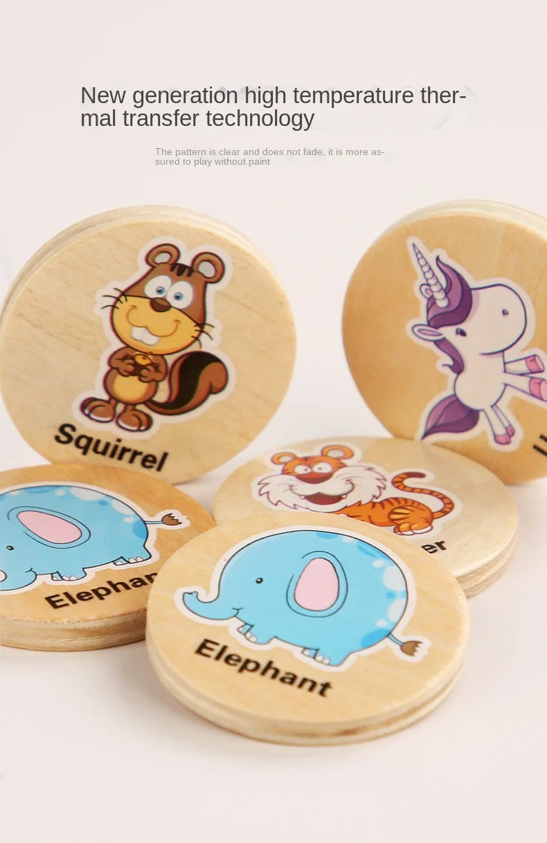 Animal Memory Match Puzzle