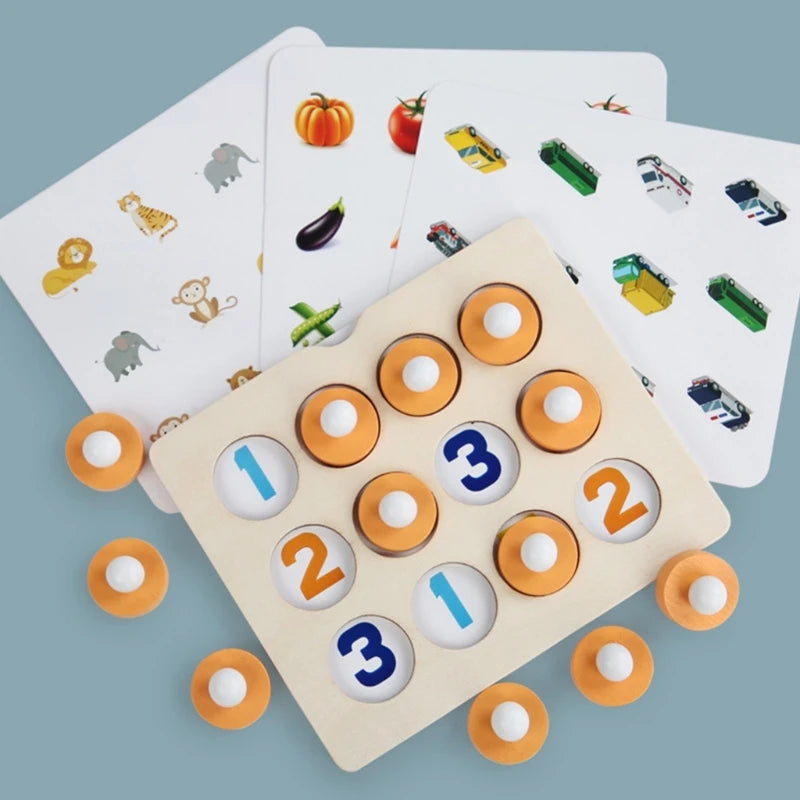 Wooden Chess Match Puzzle