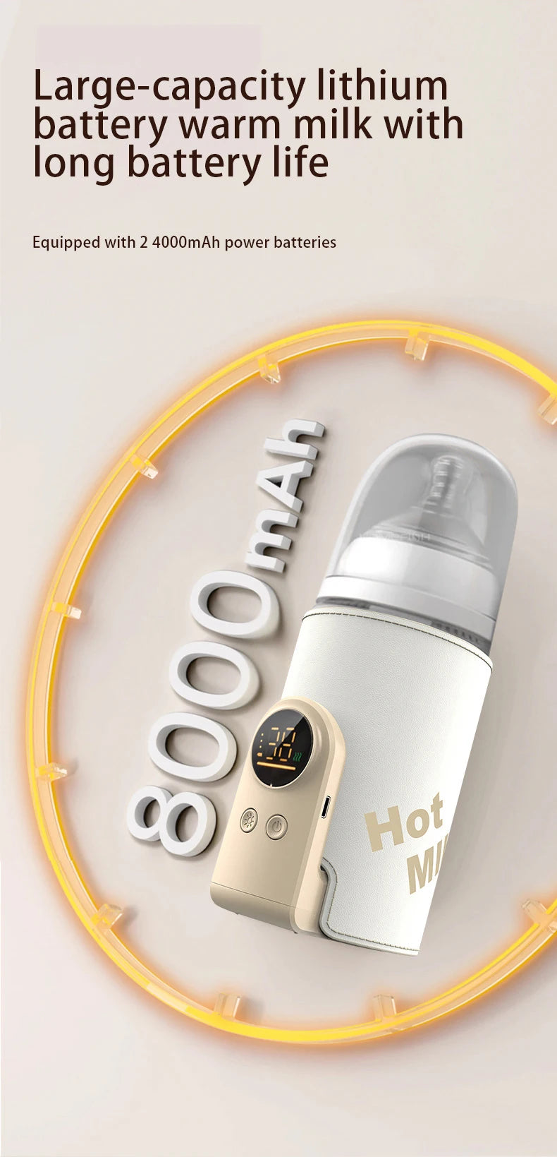 Smart USB Baby Bottle Warmer
