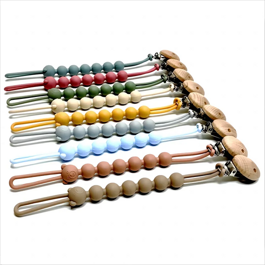 Anti-Drop Teether & Pacifier Clip