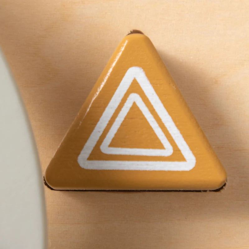 Montessori Wooden Car Steering Wheel Busy Board