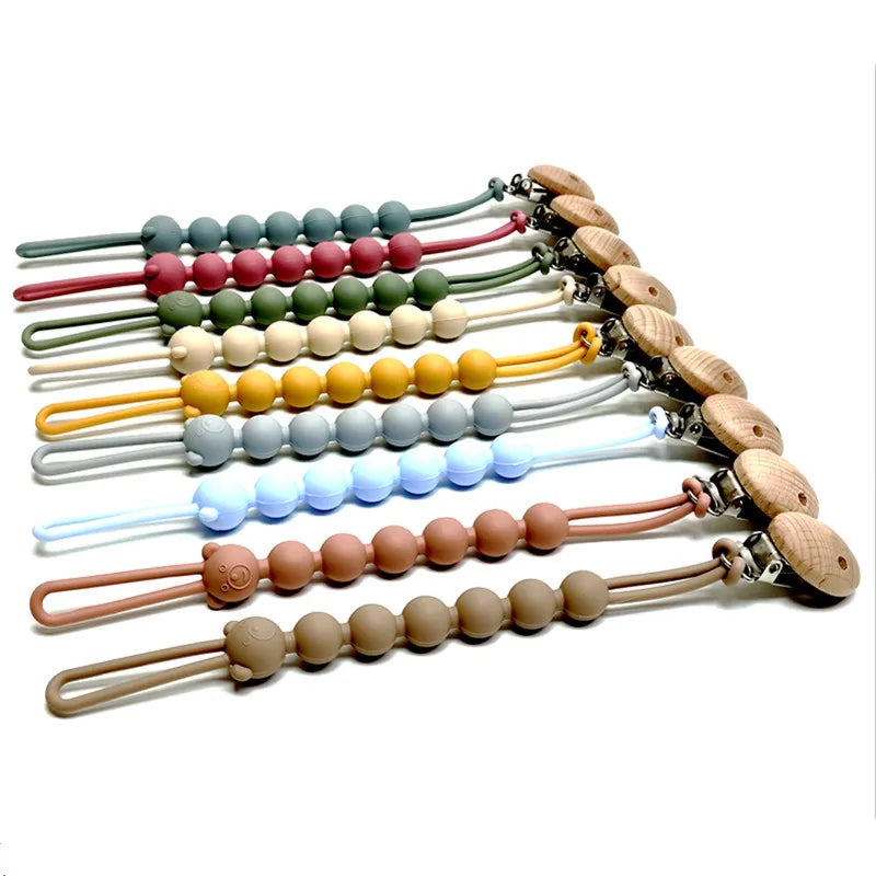 Anti-Drop Teether & Pacifier Clip