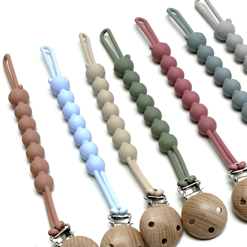 Anti-Drop Teether & Pacifier Clip