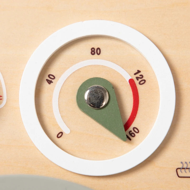 Montessori Wooden Car Steering Wheel Busy Board