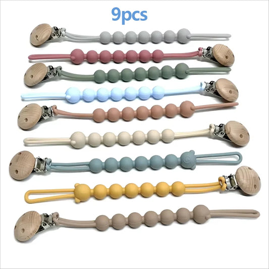 Anti-Drop Teether & Pacifier Clip