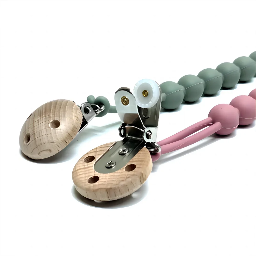 Anti-Drop Teether & Pacifier Clip