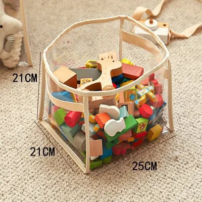 Clear Toy Storage Basket